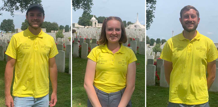 Get to know our Commonwealth War Graves Guides: Team Tyne Cot