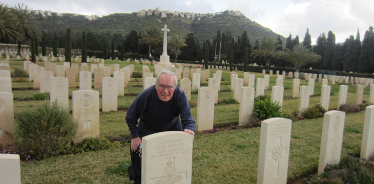 Son honours mother’s promise to visit father’s grave
