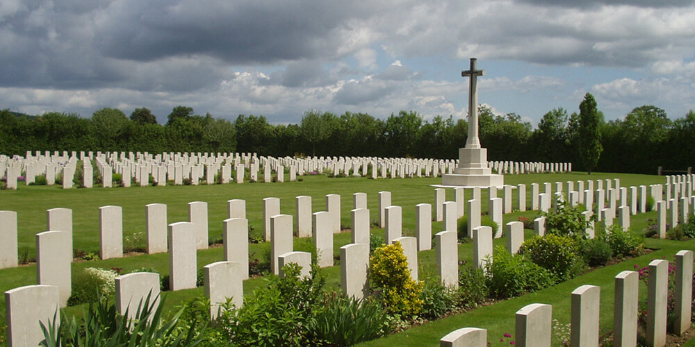 17. Saint-Charles de Percy war cemetery 