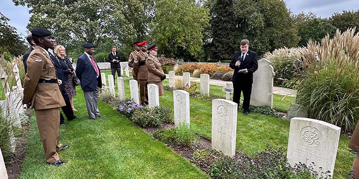Looking back at an exciting partnership between the University of Winchester & Commonwealth War Graves