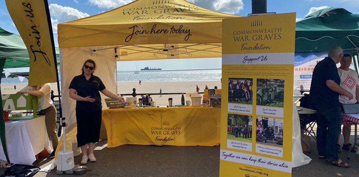 Foundation boosts outreach at Chalke Valley History Festival and Scarborough Armed Forces Day