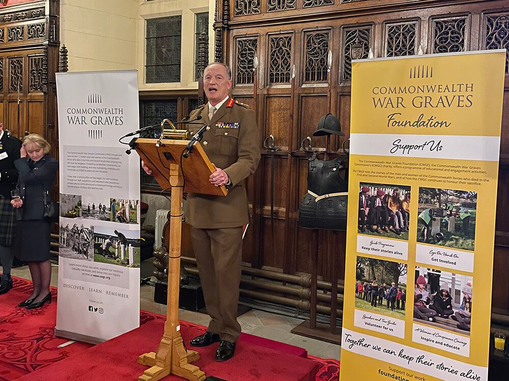 Launch of the Commonwealth War Graves Foundation as a Charity in Scotland