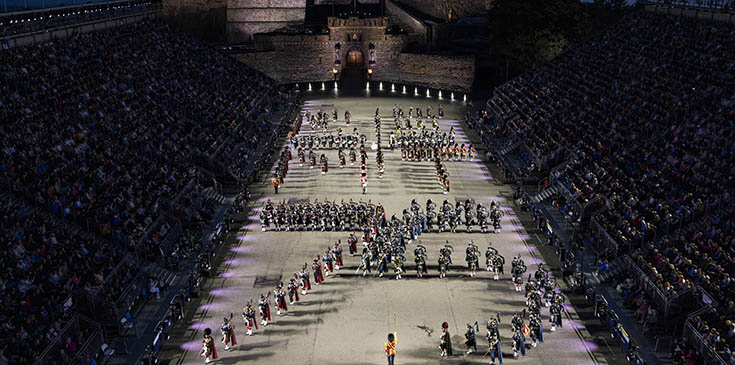 The Royal Edinburgh Military Tattoo supports the Commonwealth War Graves Foundation’s work in Scotland with £5,000 grant