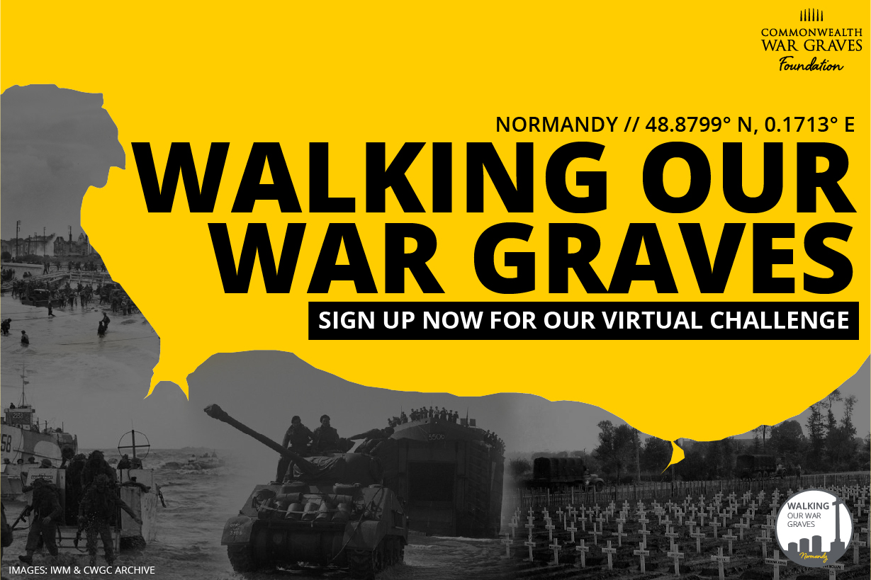 Join us for Walking our War Graves: Normandy - Register now!