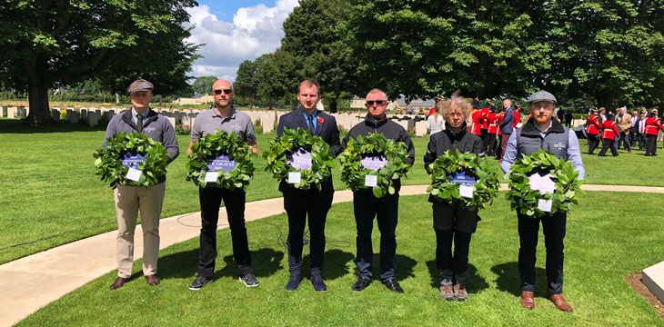 Walking Our War Graves: Normandy wreath-laying on D-Day anniversary