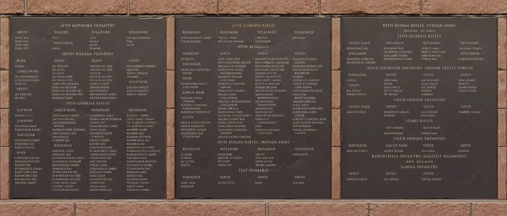 Basra memorial digital panels