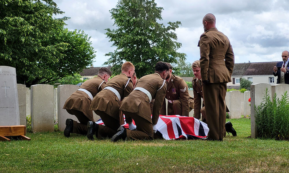 Unknown soldier burial