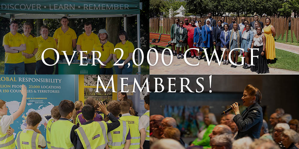 Commonwealth War Graves Foundation passes 2,000 members!